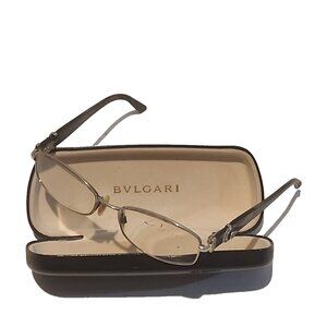 vintage BVLGARI 50 17 135 Eyeglasses Frames full rim glases eyeglasses hard case